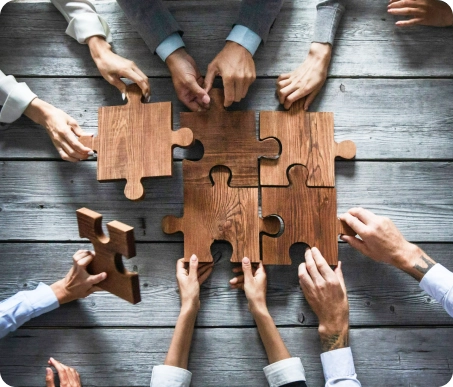 Team providing daily claims services to insurers.